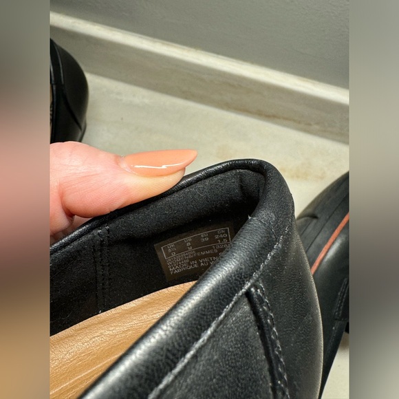 CLARKS LOT OF 3! + Me Too 1 Pr! Black Leather Comfort Cushion 8 Classic Career - Picture 6 of 16